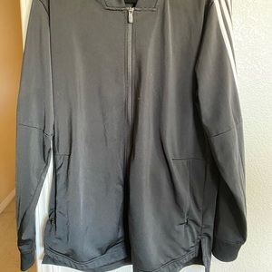 Adidas Crew neck zip up jacket
